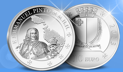 Emmanuel Pinto 10 Euro munt
