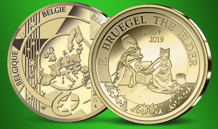 België Pieter Bruegel 50 Euromunt